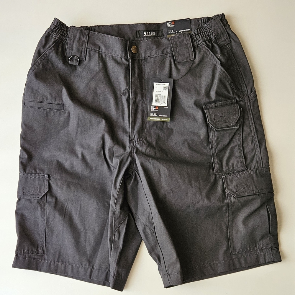 5.11 Tactical Men's Taclite Pro 11" Ripstop Shorts, Adjustable Waistband NEW!